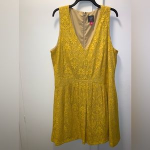 Lace mini dress by Vince Camuto.